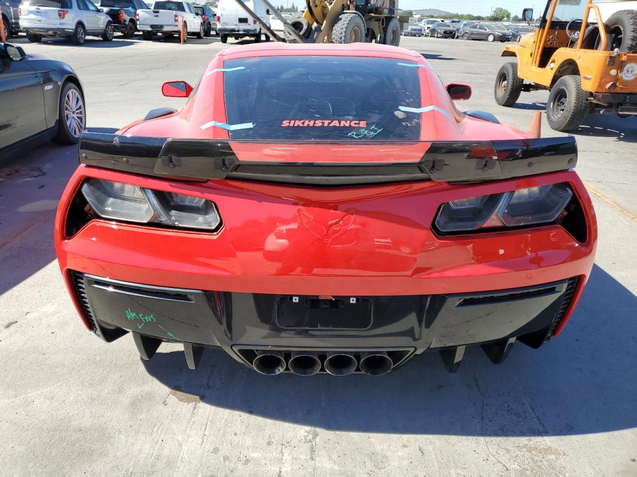 2018 CHEVROLET CORVETTE Z06 1LZ 2